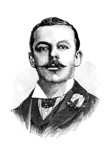 Harry John Lawson, inventore inglese di una bicicletta di sicurezza, XIX secolo