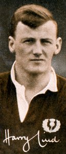 Harry Lind, giocatore internazionale di rugby scozzese, 1935 da Unbekannt