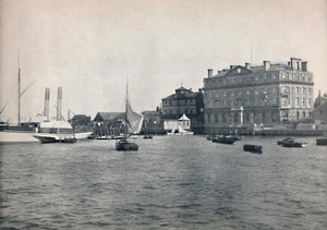 Harwich - Il Molo e il Great Eastern Hotel, 1895