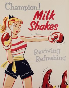 Educazione sanitaria, campione! Frappè, poster, c 1955-1960 da Unbekannt