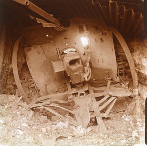 Artiglieria pesante, Somme, Francia settentrionale, 1916