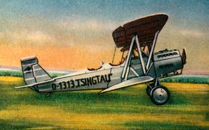 Aereo Heinkel HD 24 L Tsingtau, anni 1920, 1932 da Unbekannt
