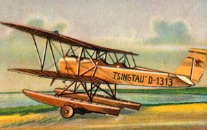 Idrovolante Heinkel HD 24 W Tsingtau, 1920, 1932 da Unbekannt