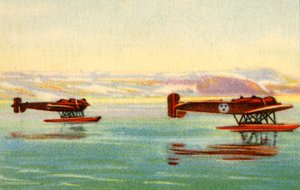 Idrovolanti Heinkel HE 5 utilizzati nella ricerca di Umberto Nobile, Polo Nord, 1928, 1932