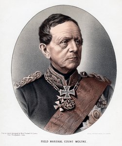 Helmuth Karl Bernhard, Conte von Moltke, generale e statista prussiano, c1880 da Unbekannt