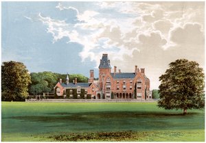 Hemsted Park, vicino a Staplehurst, Kent, casa del Visconte Cranbrook, c1880 da Unbekannt