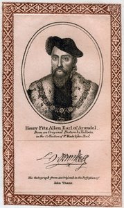 Henry Fitzalan, 19° Conte di Arundel da Unbekannt