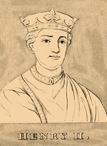 Enrico II, 1133-1189, 1830 da Unbekannt