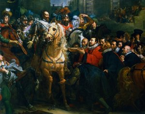 Enrico IV di Francia entra a Parigi, 22 marzo 1594 da Unbekannt