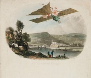 Carrozza a vapore aerea di Henson, c. 1843