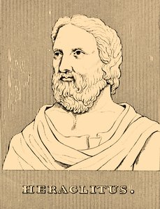 Eraclito, c535 -c475 a.C., 1830 da Unbekannt