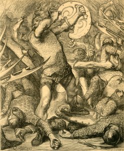 Hereward che si fa strada attraverso l