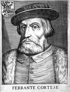 Hernán Cortés, conquistador spagnolo che conquistò il Messico da Unbekannt
