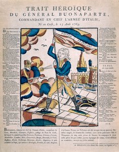 Generale eroico Bonaparte, XIX secolo da Unbekannt