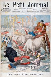 Eroismo di un insegnante, 1902