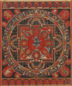 Mandala di Hevajra da Unbekannt
