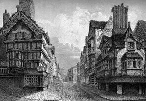 High Street, Shrewsbury, 1825 1893 da Unbekannt