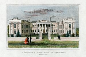 Highbury College, Islington, Londra, metà XIX secolo da Unbekannt
