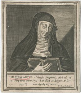 Ildegarda di Bingen, XVII secolo da Unbekannt