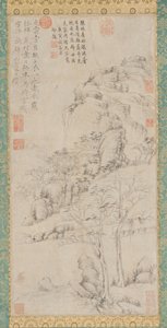 Collina e bambù, XVII secolo