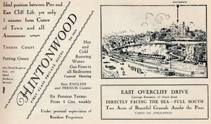 Hintonwood - Hotel privato di prima classe, 1929