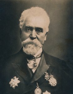Hiram Stevens Maxim, 1840-1916. Inventore e ingegnere britannico di origine americana, 1894-1907 da Unbekannt