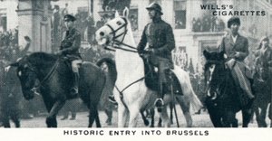 Ingresso storico a Bruxelles, 1918, 1937 da Unbekannt