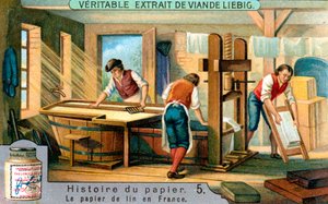 Storia della carta: 5, c1900