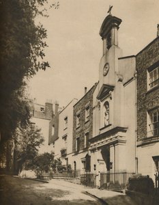 Holly Place, Un tranquillo vicolo sul lato della collina di Hampstead, c1935 da Unbekannt