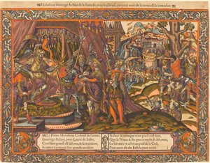 Oloferne Interroga Achior, c. 1575