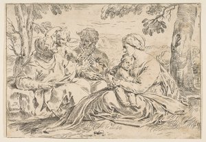 Sacra Famiglia con Sant