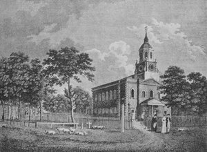 Chiesa della Santissima Trinità, Clapham, c1812, 1912