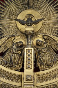 Spirito Santo e angeli, Chiesa di San Stefano dei Bulgari, Istanbul, Turchia