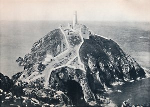 Holyhead - Il South Stack, Faro, 1895