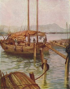 Porto di Hong Kong, 1924 da Unbekannt