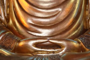 Tempio Hong Hien Tu. Statua del Buddha, Frejus da Unbekannt