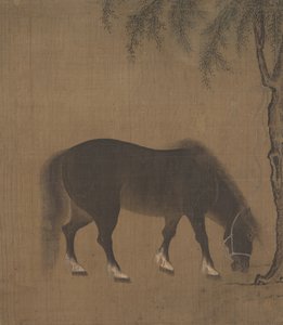 Cavallo e salice, inizio XV secolo