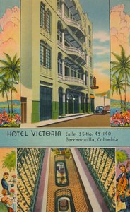 Hotel Victoria: Calle 35 No.43-140, Barranquilla, Colombia, c1940 da Unbekannt