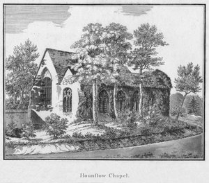 Cappella di Hounslow, c1792 da Unbekannt