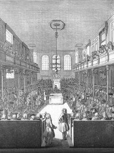 Camera dei Comuni al tempo di Giorgio II, 1845 da Unbekannt