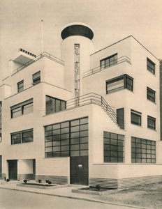 Casa di M. M. Joel e Jan Martel, scultori, Rue Mallet-Stevens, Auteuil