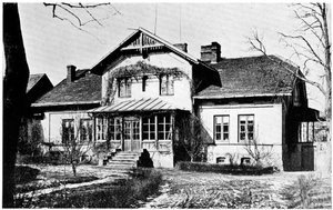 Casa dove Marie Curie era governante, c1887 da Unbekannt