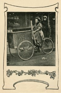 Come viene consegnato il pane a Parigi, 1901