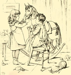 Come il cavallo a dondolo mangiò la torta, 1881