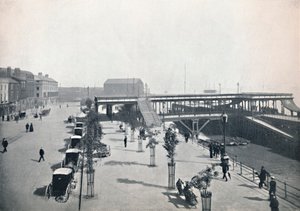 Hull - Il Molo e il Fronte, 1895 da Unbekannt
