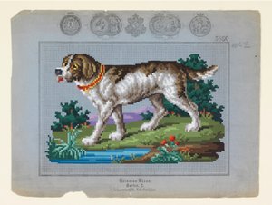Cane da caccia, ca. 1879 da Unbekannt