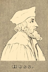 Huss, c1369-1415, 1830 da Unbekannt