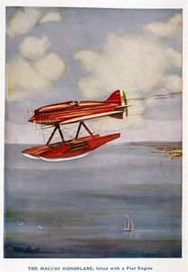 Idrovolante Macchi monoplano, Trofeo Schneider, settembre 1929 da Unbekannt
