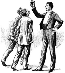 Soggetti Ipnotizzati attratti da una Scatola di Fiammiferi, 1891
