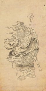 Disegno iconografico di Saturno Doyo, XII secolo da Unbekannt